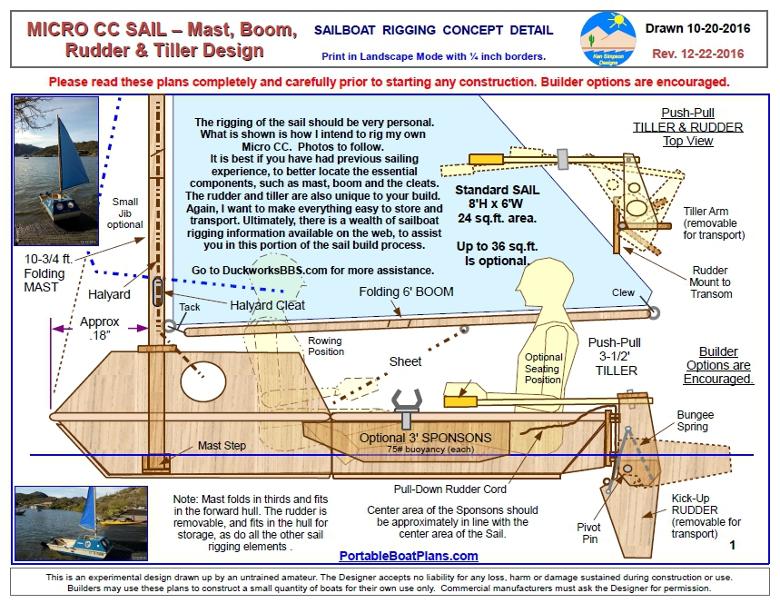 PORTABLE BOAT PLANS